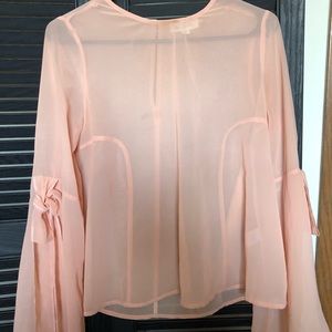 Bell sleeve blouse